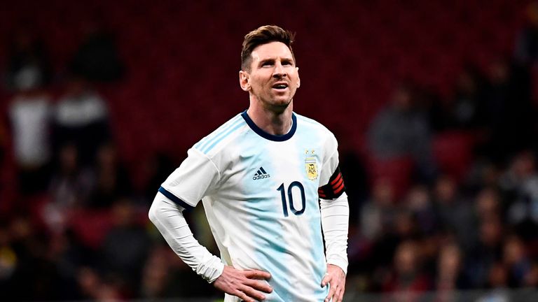 Lionel Messi Argentina Venezuela
