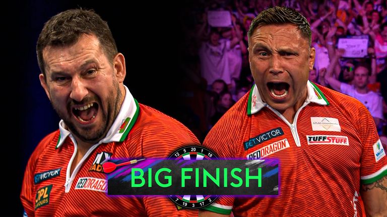 Gerwyn Price and Jonny Clayton